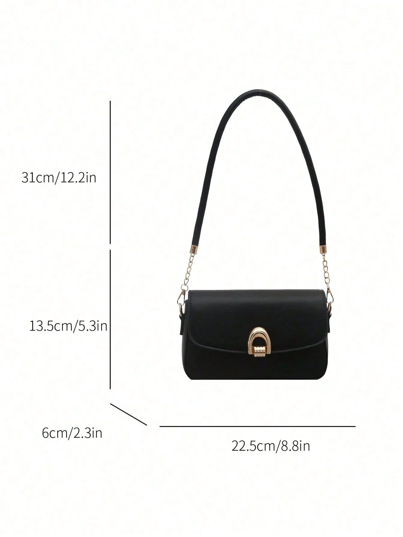 Women’s Elegant Crescent Shoulder Bag