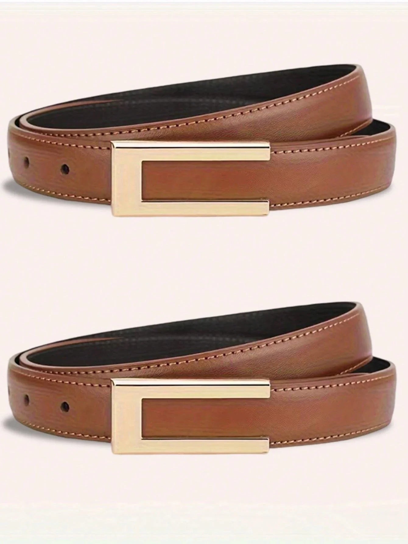 Elegant U-Shaped Alloy Belt