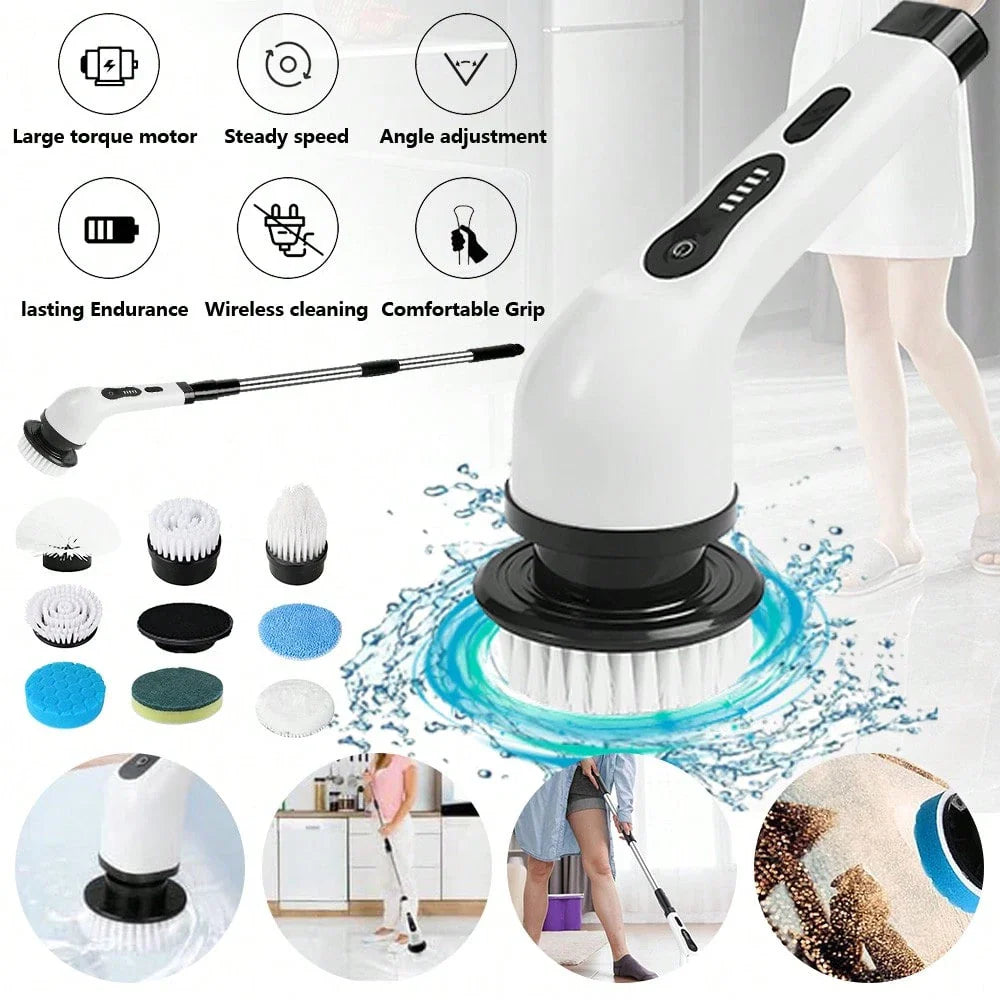 Cordless Electric Spin Scrubber