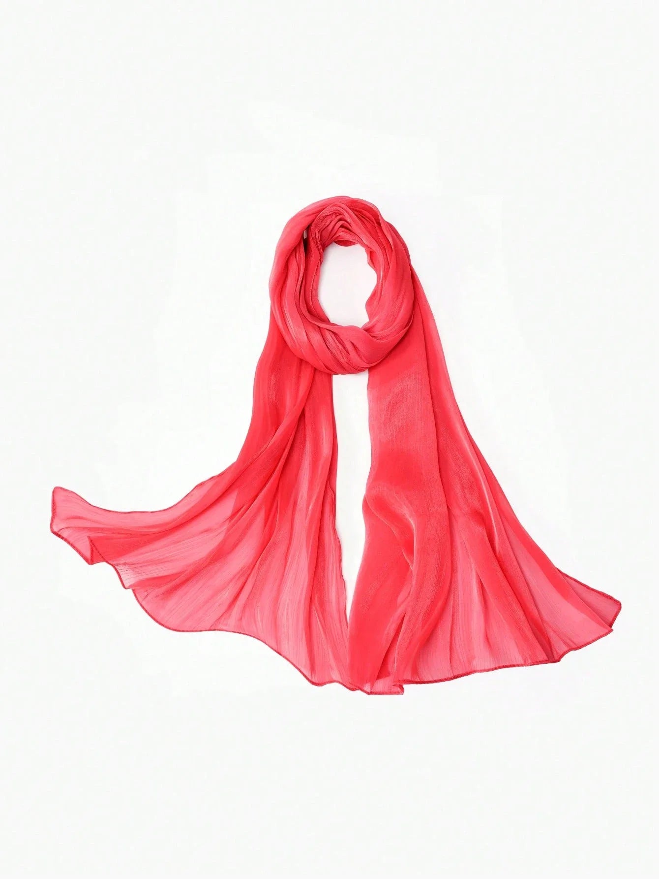 Basic Solid Color Silk Hijab
