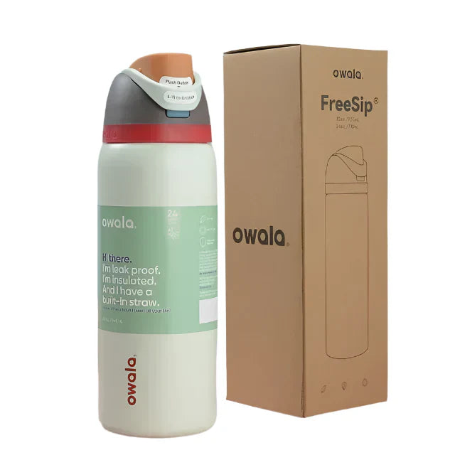 Owala Free Sip Water Bottle Grass Green