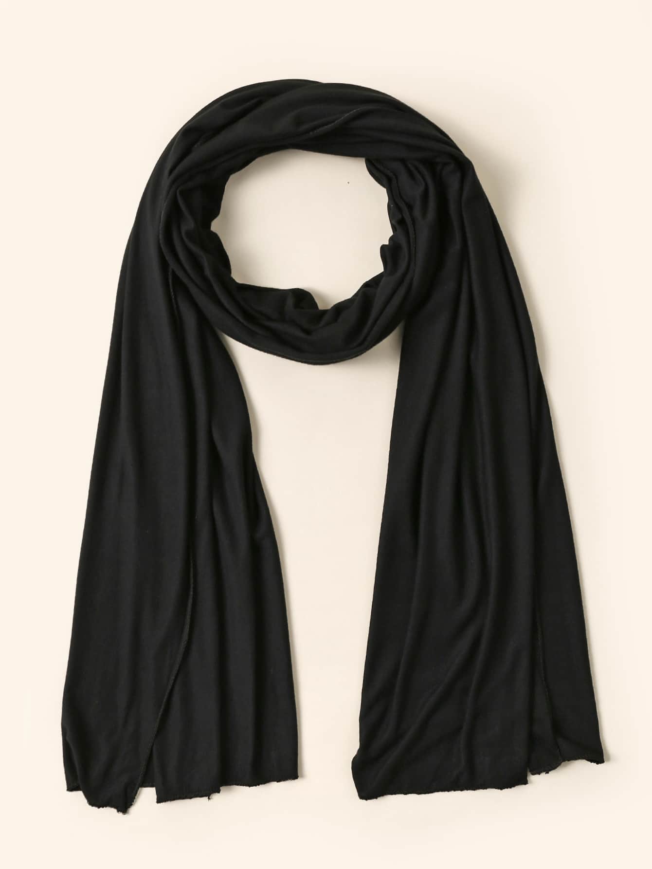 Soft Solid Color Jersey Hijab