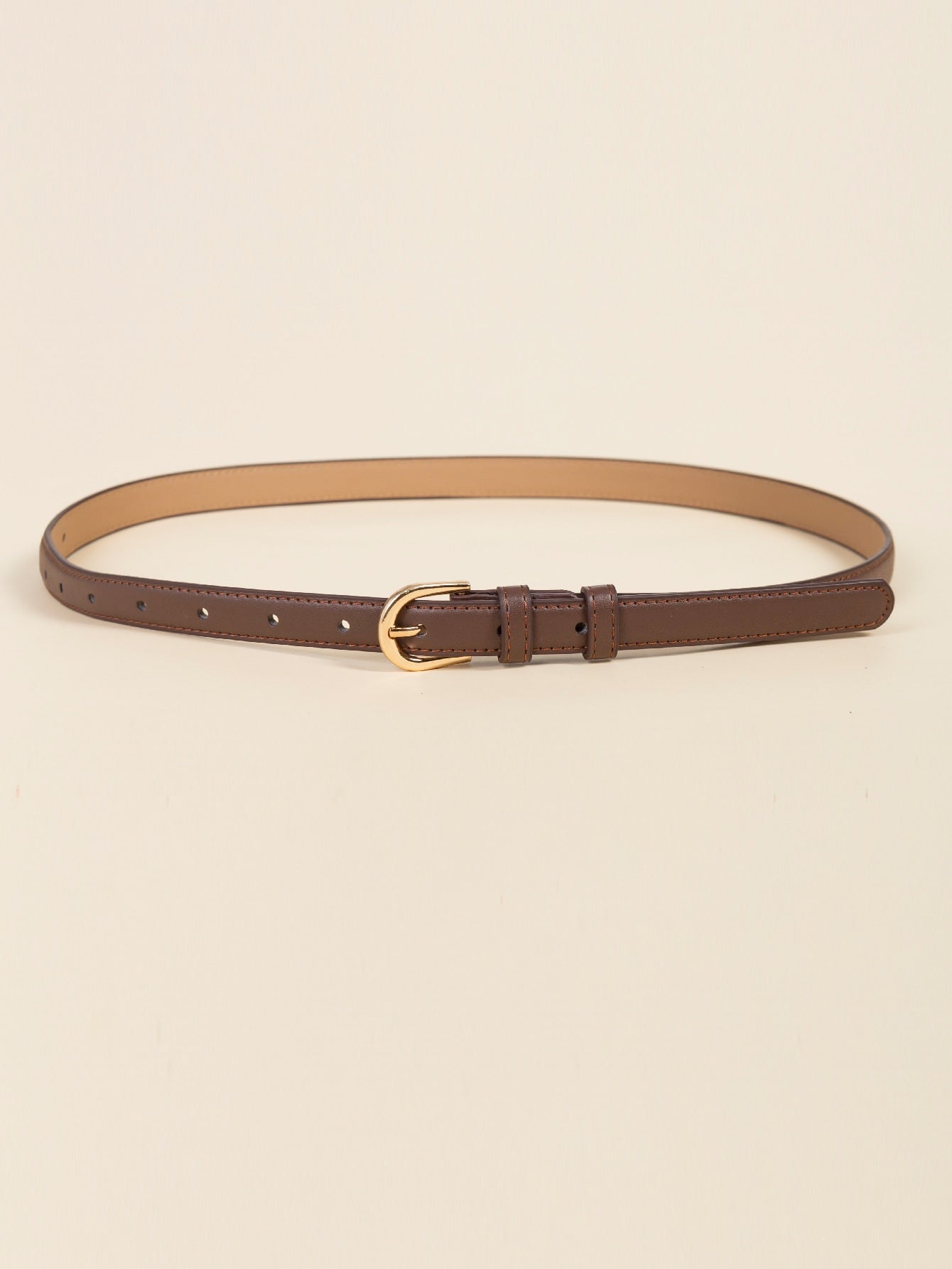 Women’s Black Skinny Fashion Belt