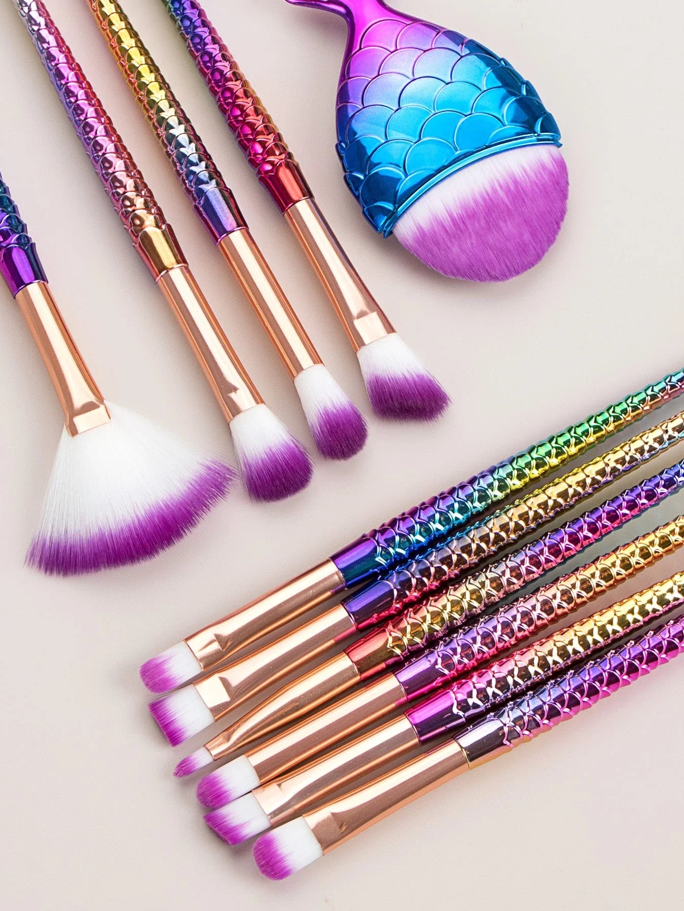11pcs Multifunctional Makeup Brush Set