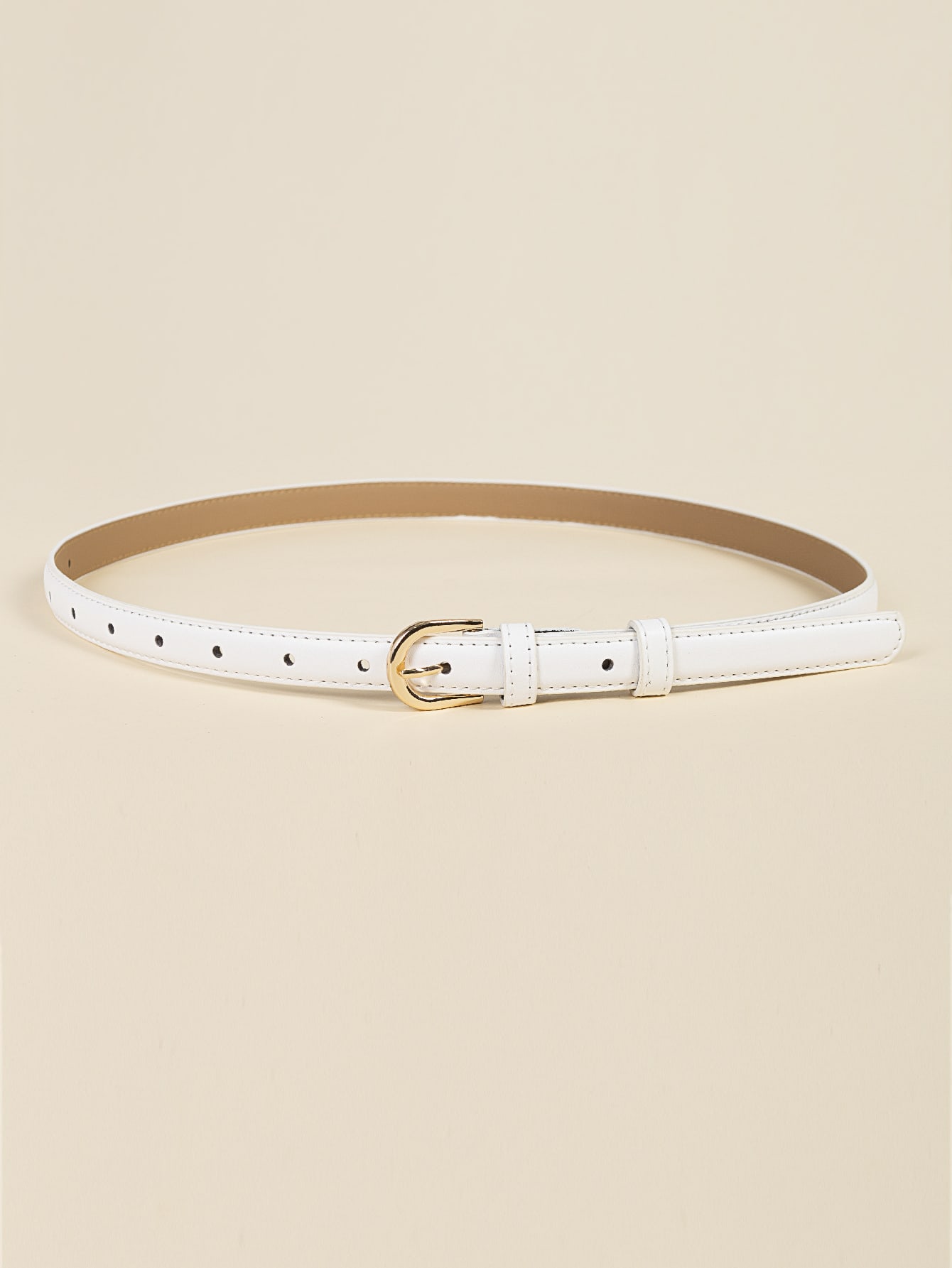 Women’s Black Skinny Fashion Belt
