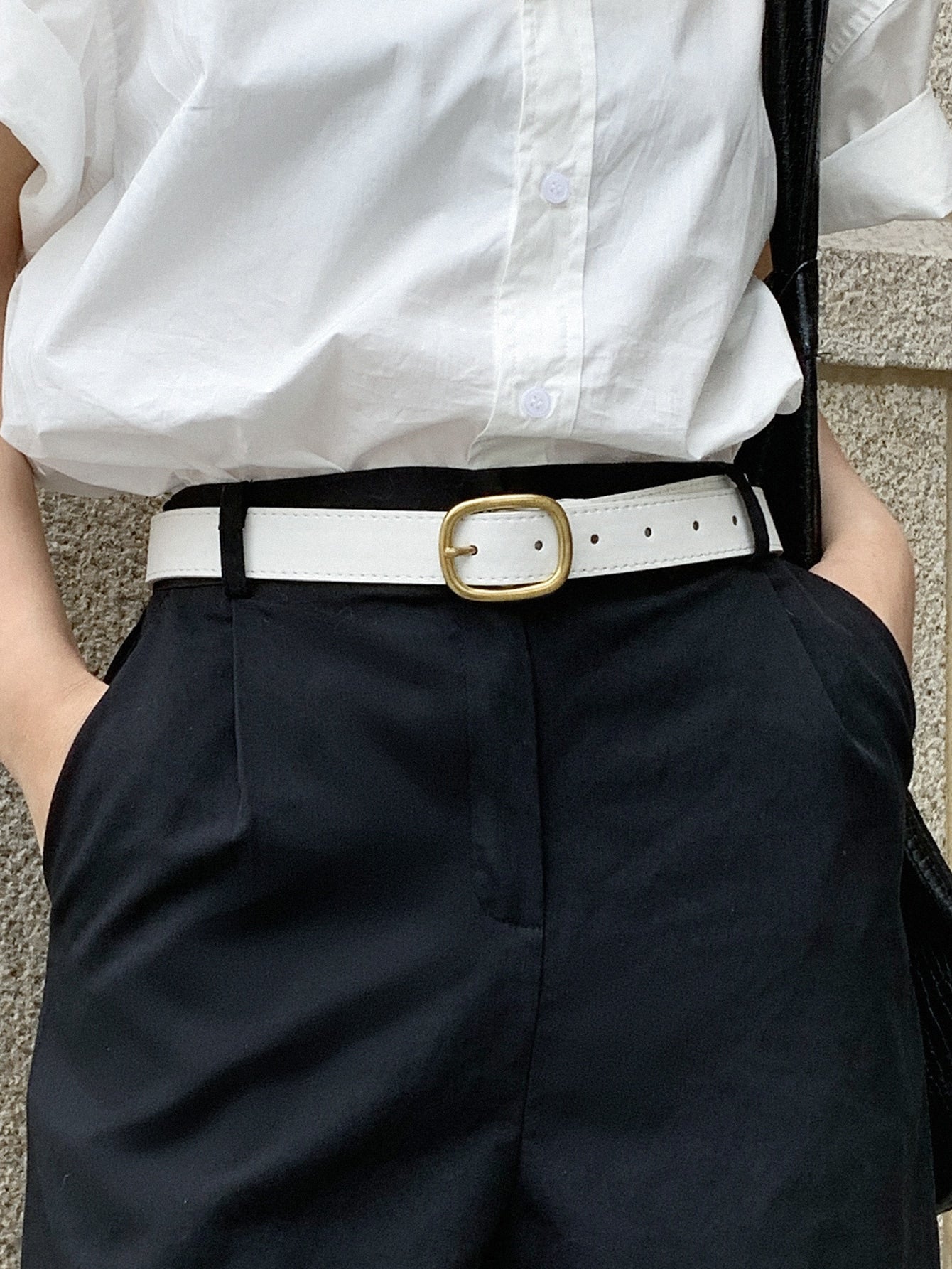 DAZY Rectangle Buckle Belt