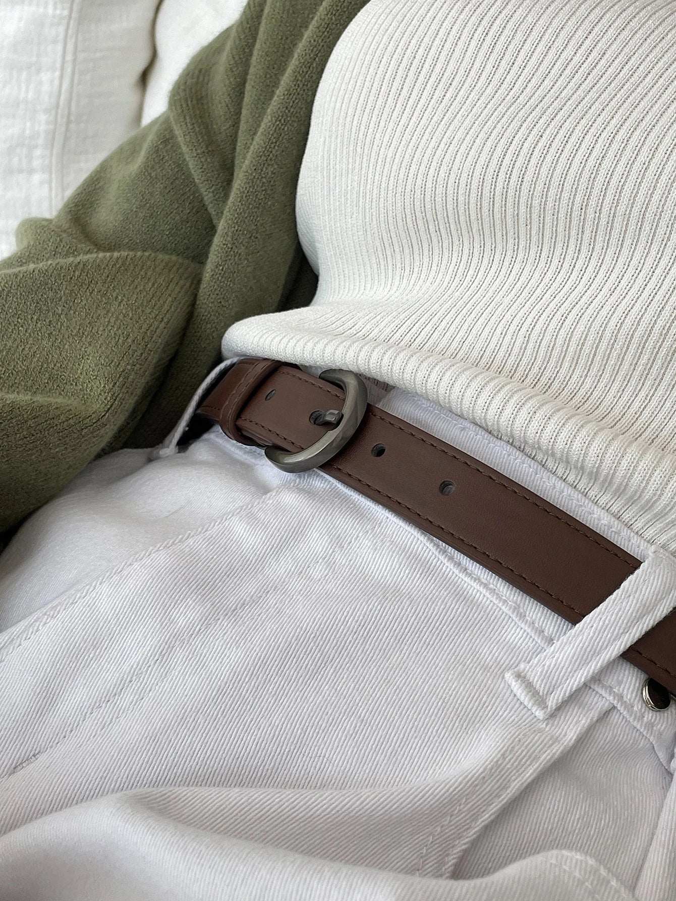 DAZY Minimalist Solid Belt