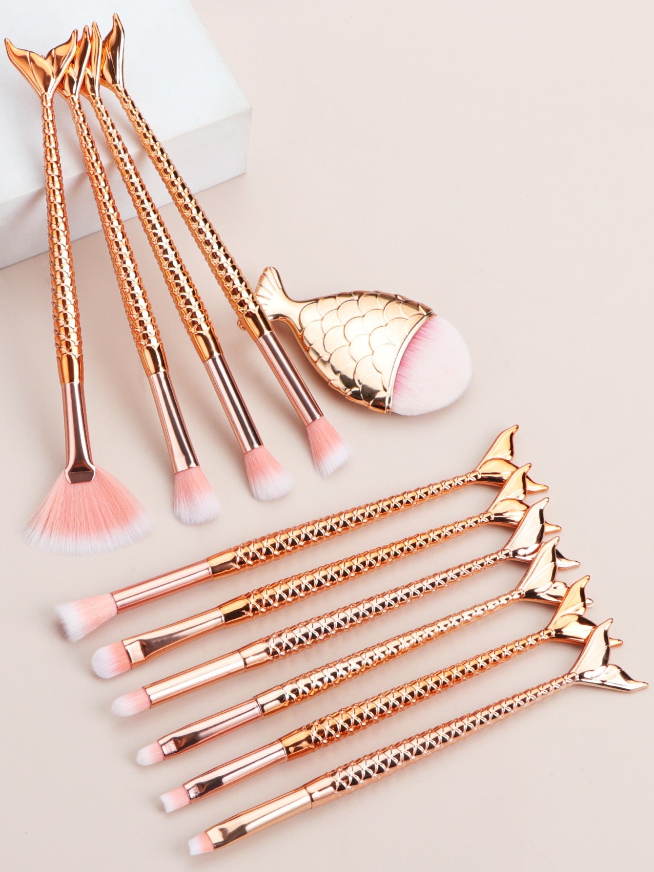 11pcs Multifunctional Makeup Brush Set
