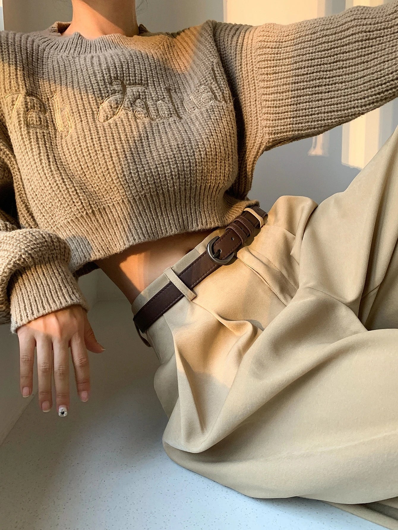 DAZY Minimalist Solid Belt