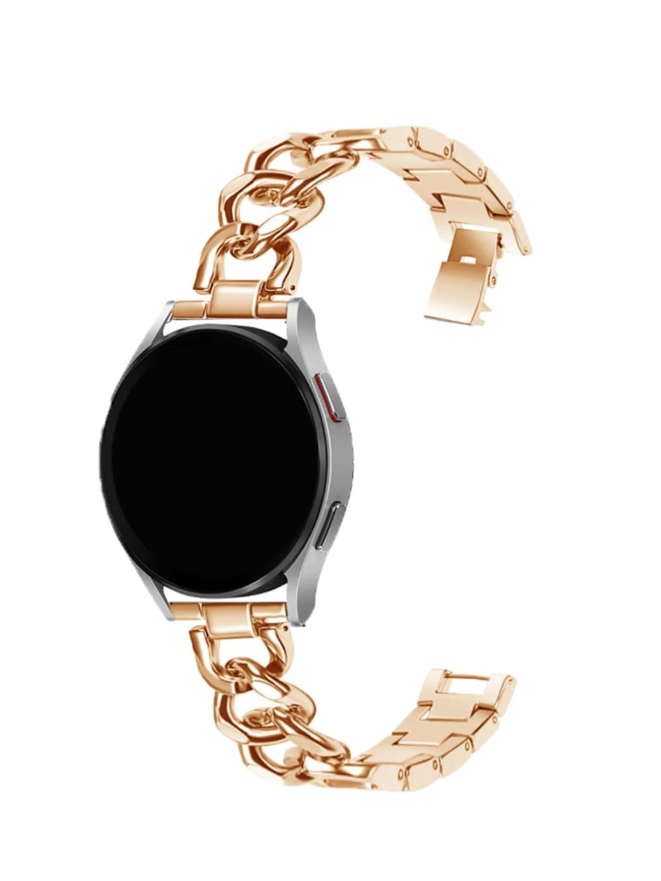 Rose Gold Metal Watch Band