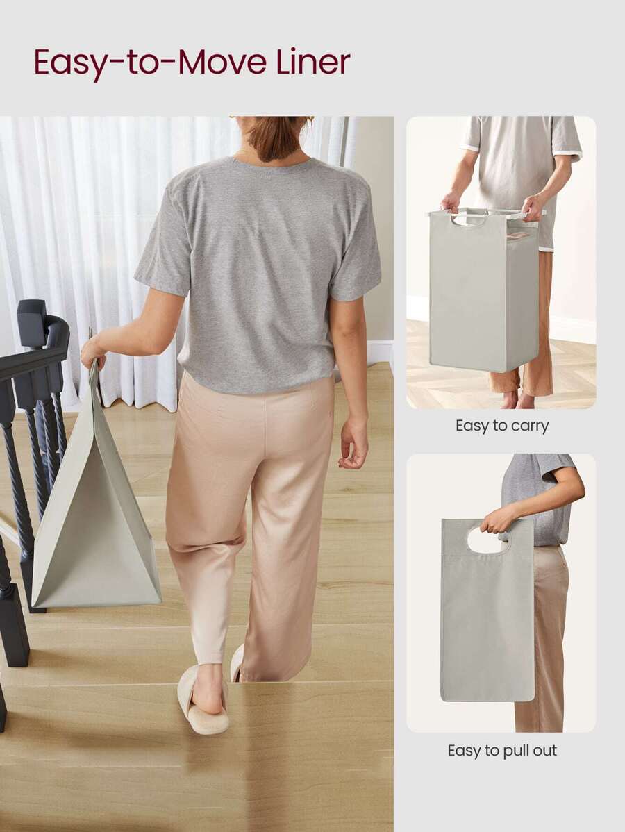 VASAGLE 2-Bag Laundry Hamper