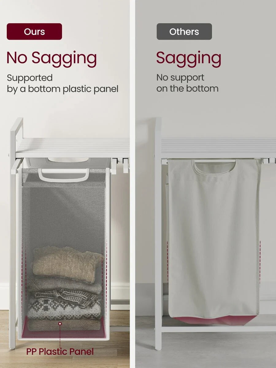 VASAGLE 2-Bag Laundry Hamper