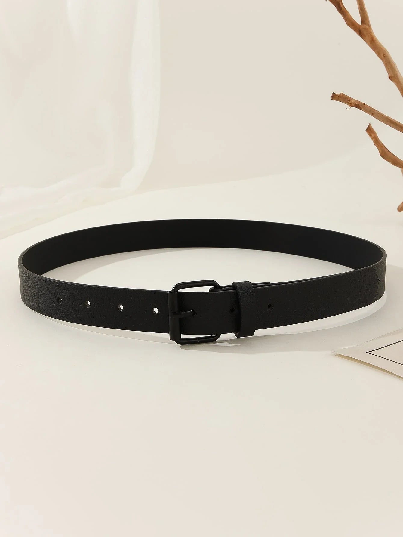 Dark Style Buckle Waist Belt