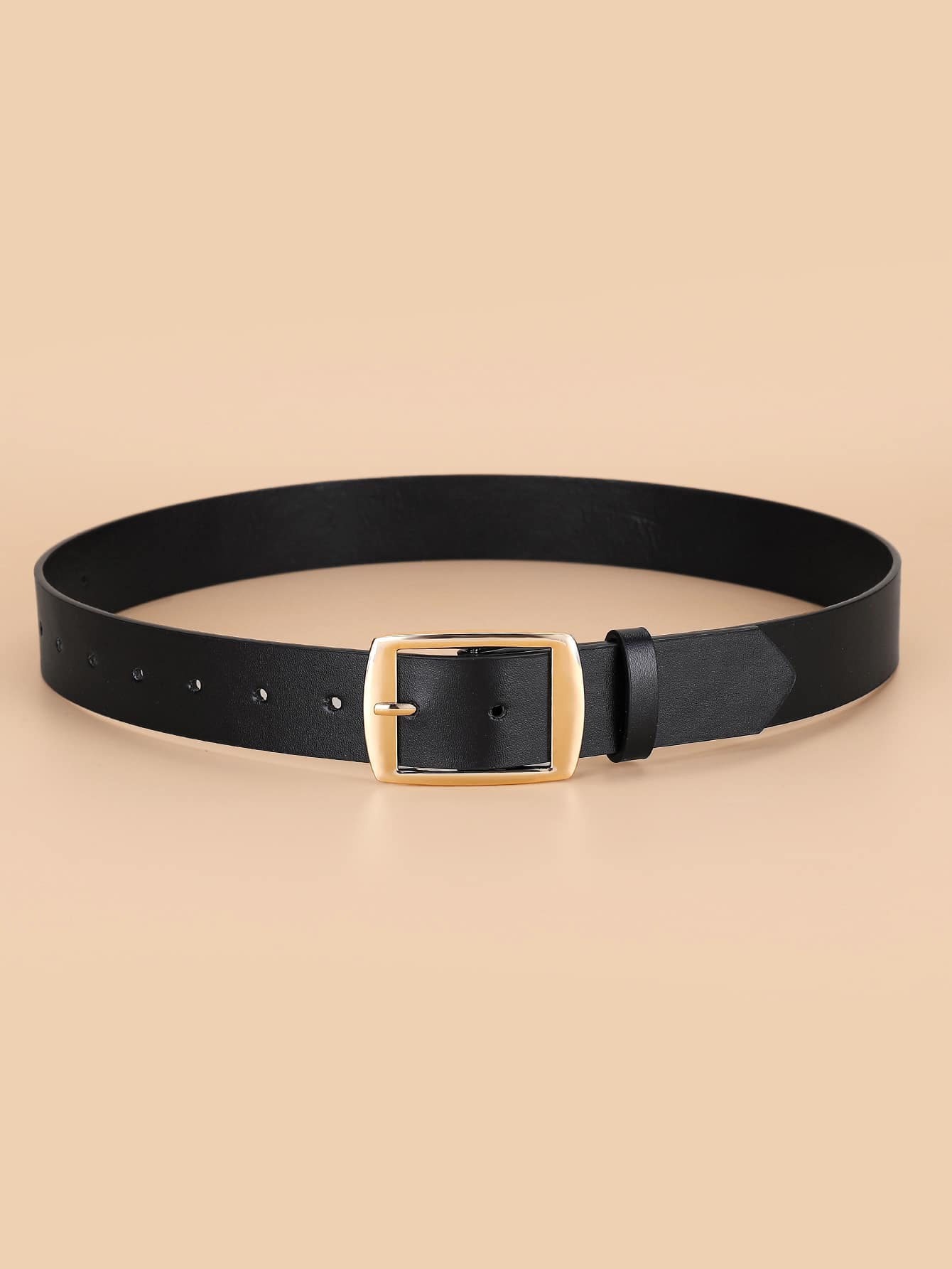 Boho Gold Sun Buckle Belt
