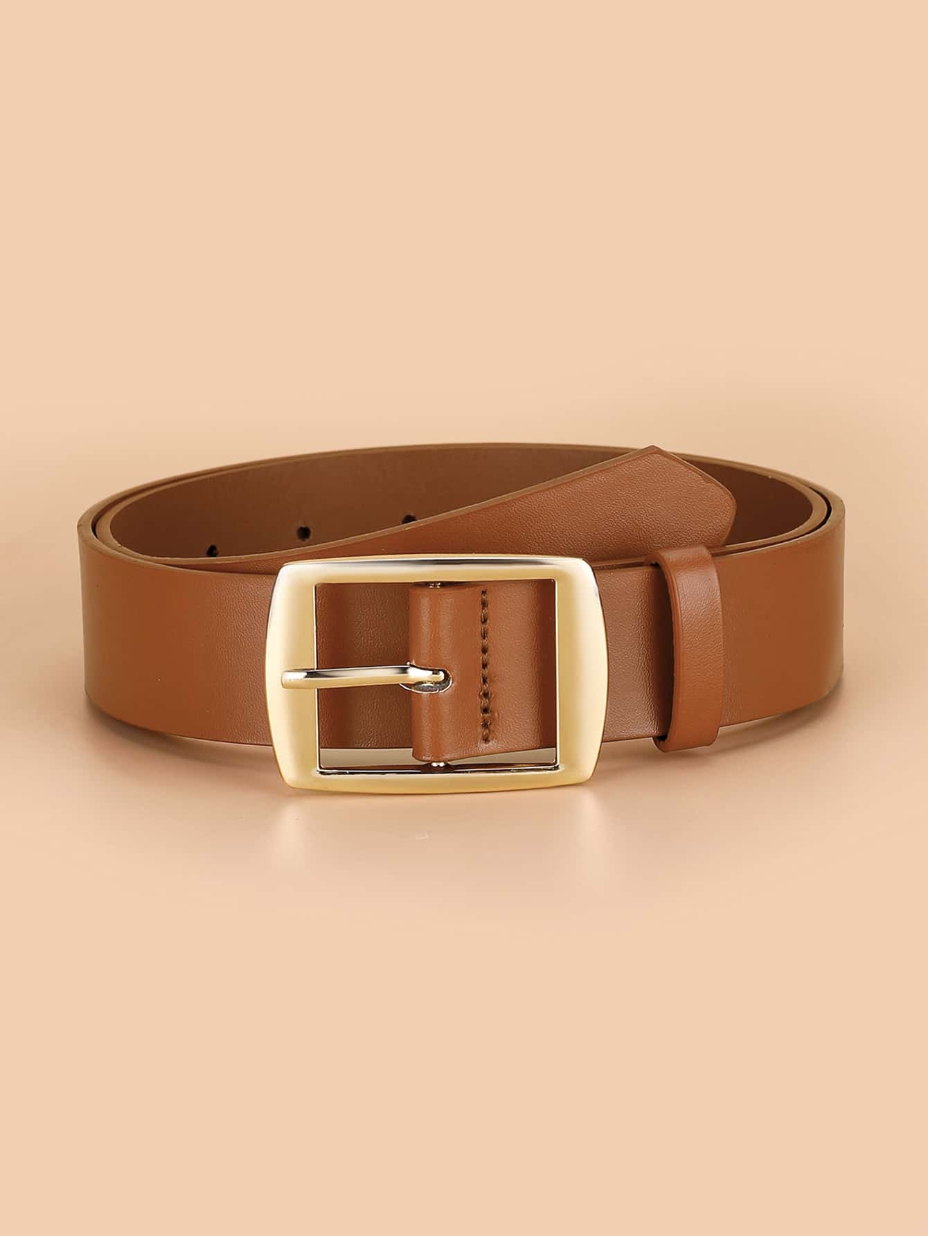 Gold Sun Buckle Women’s Belt
