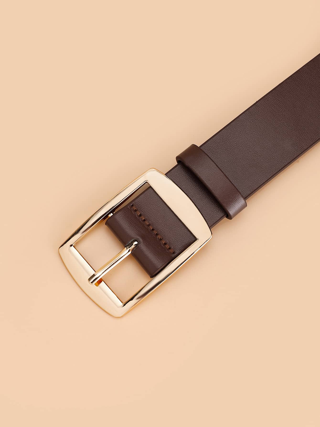 Gold Sun Buckle Women’s Belt