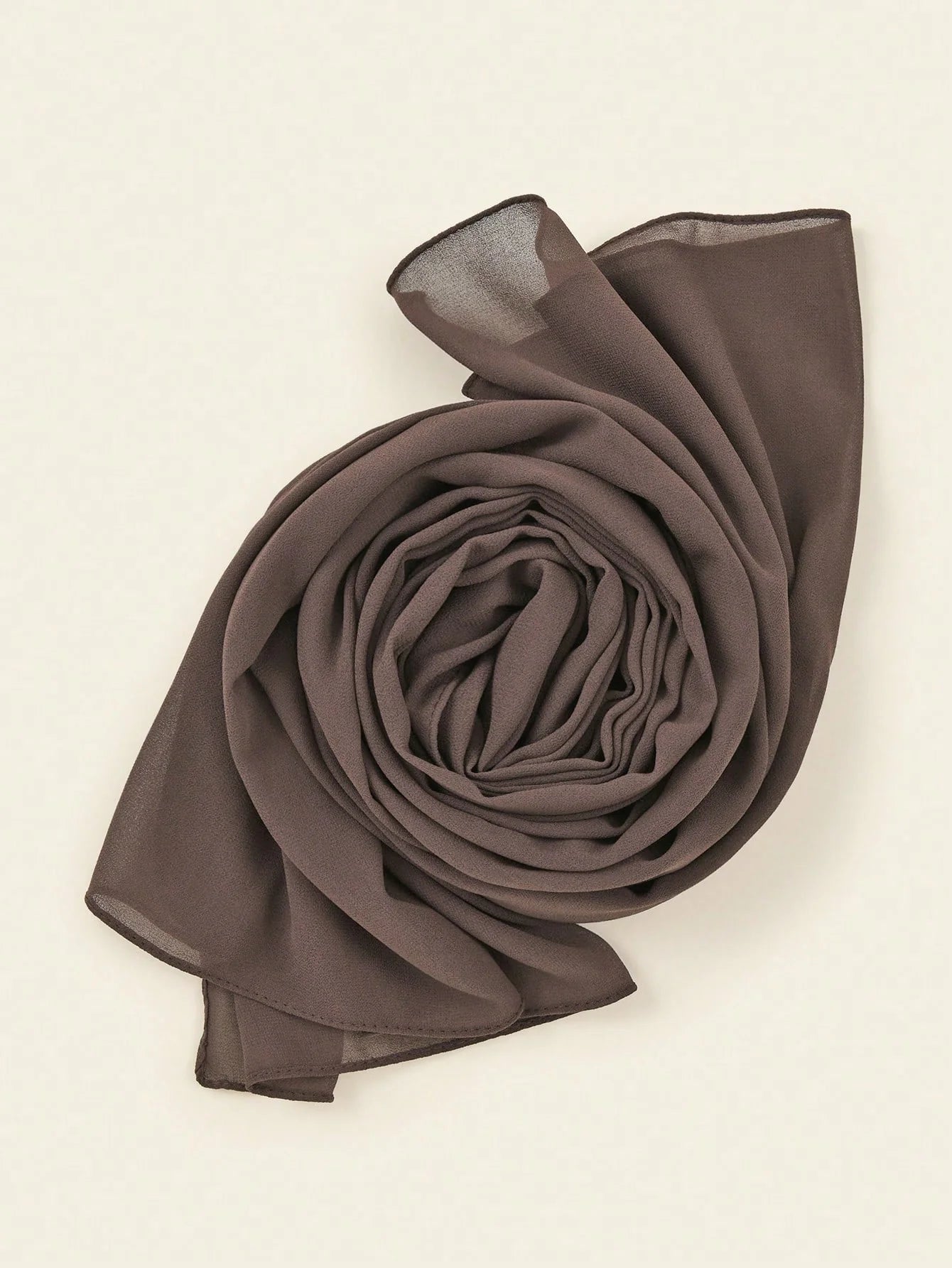 Faux Pearl Chiffon Hijab Scarf