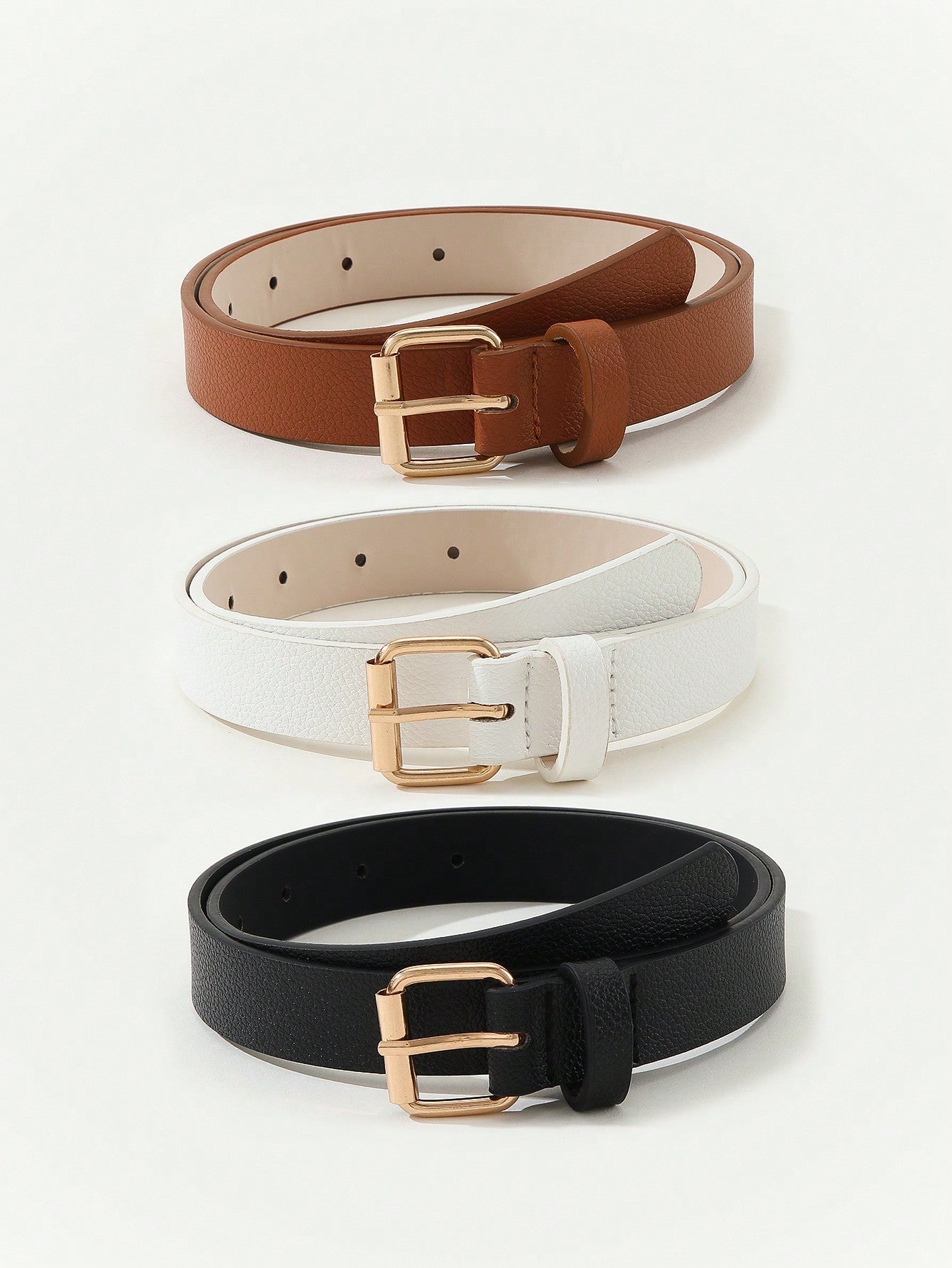 Dark Style Buckle Waist Belt