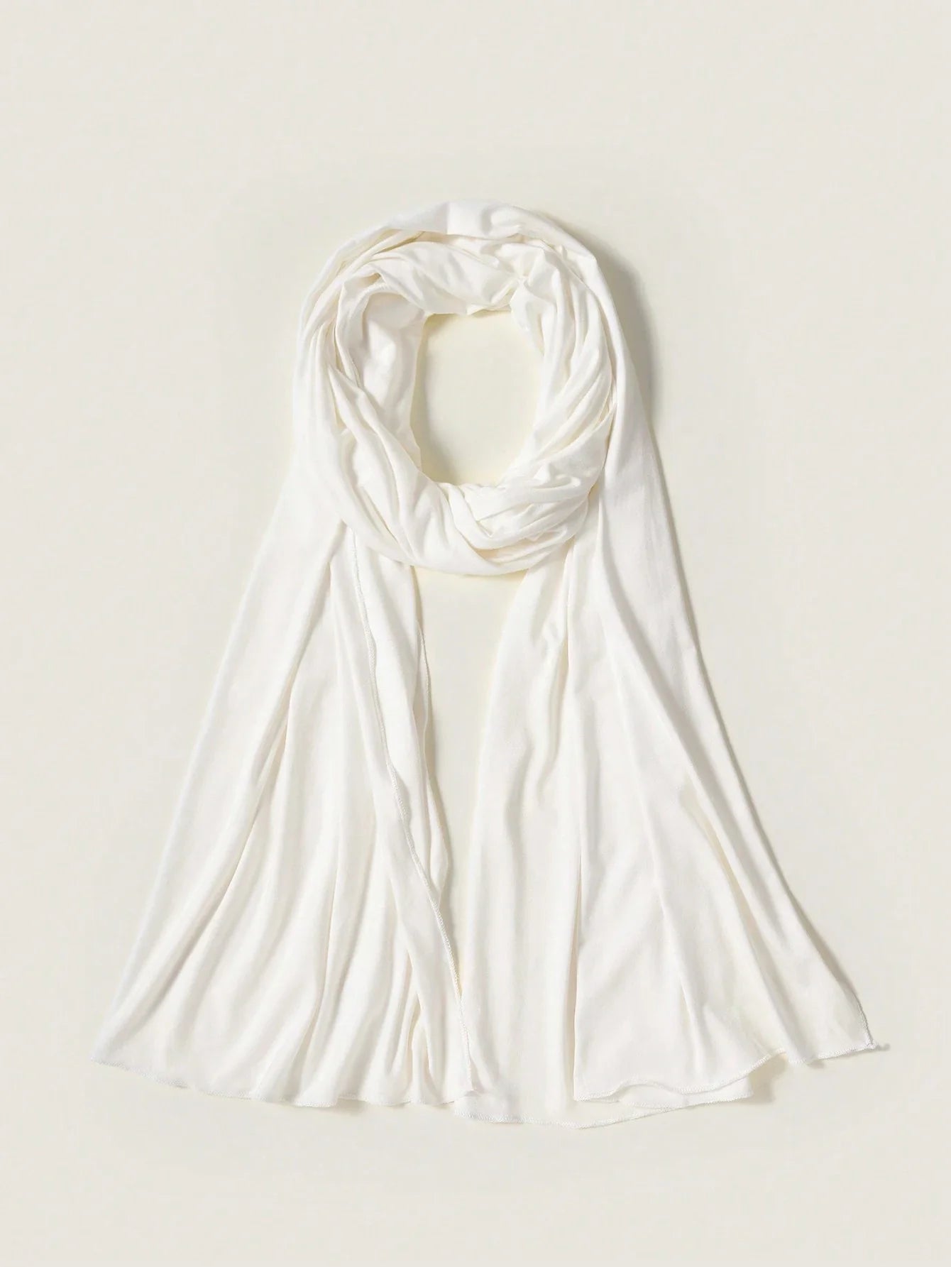 Soft Solid Color Jersey Hijab