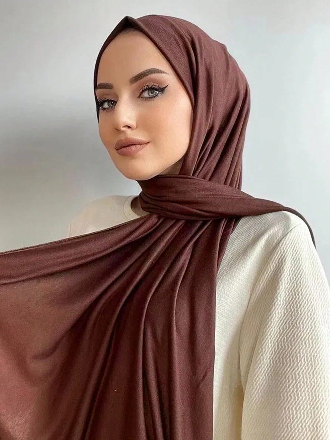 Large Elegant Women Hijab Scarf