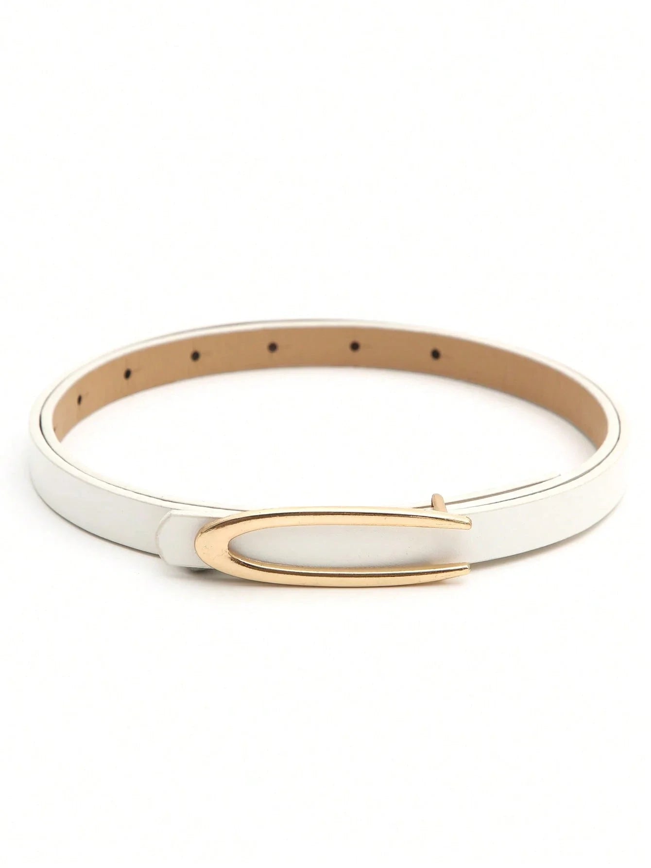 Women's Golden Buckle Belt Set