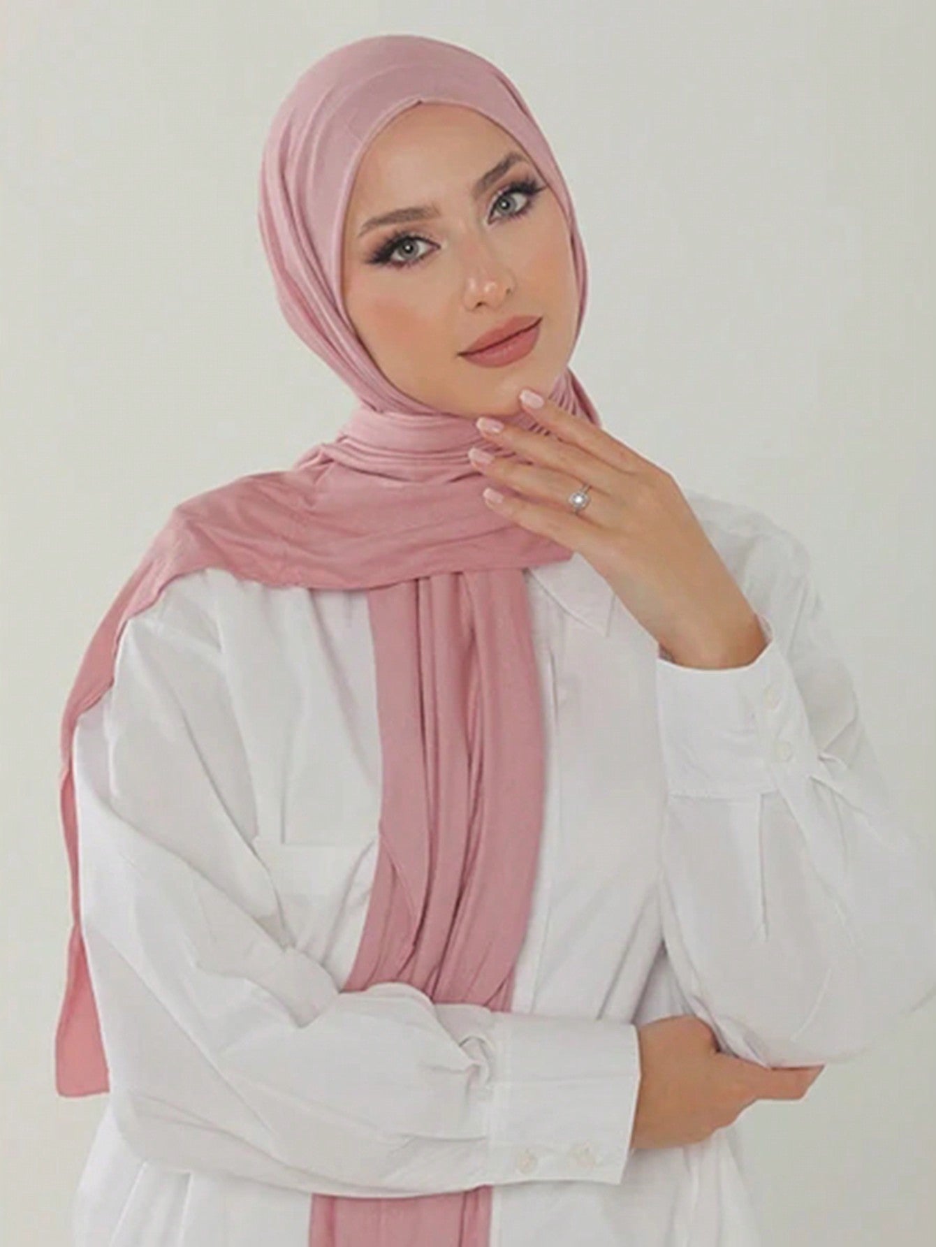 Large Elegant Women Hijab Scarf