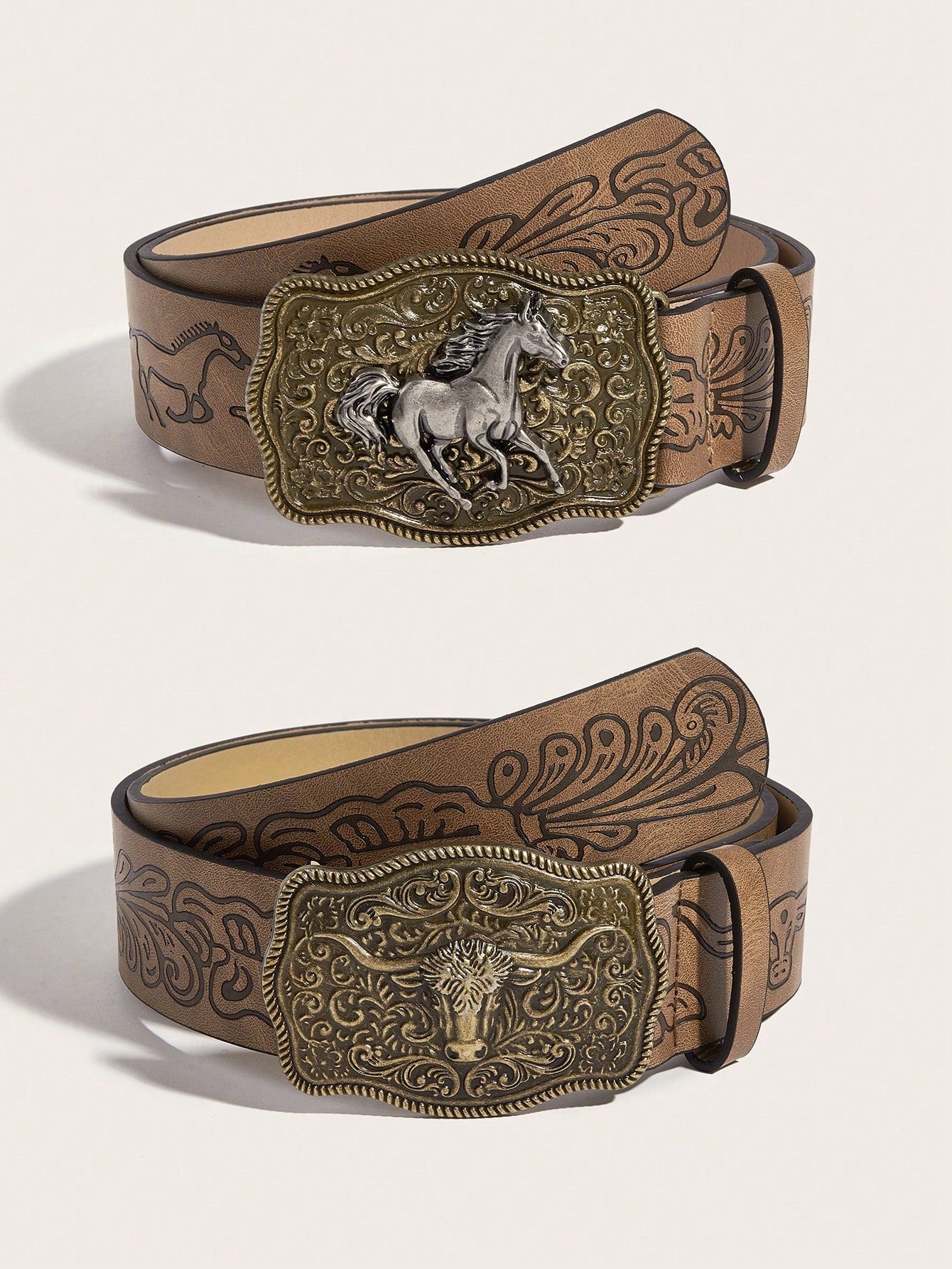 Boho Cowgirl Beaded Belt Set
