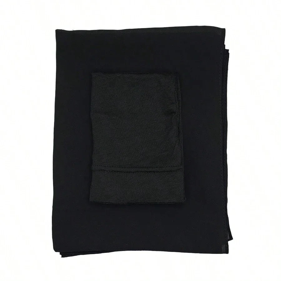 2PCS Beanie Hijab Scarf Set