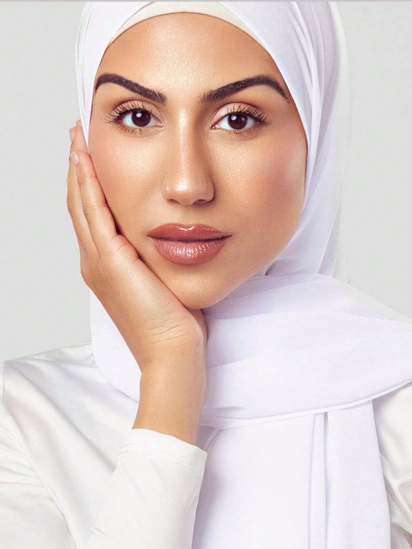 2PCS Women Scarf & Hat Set