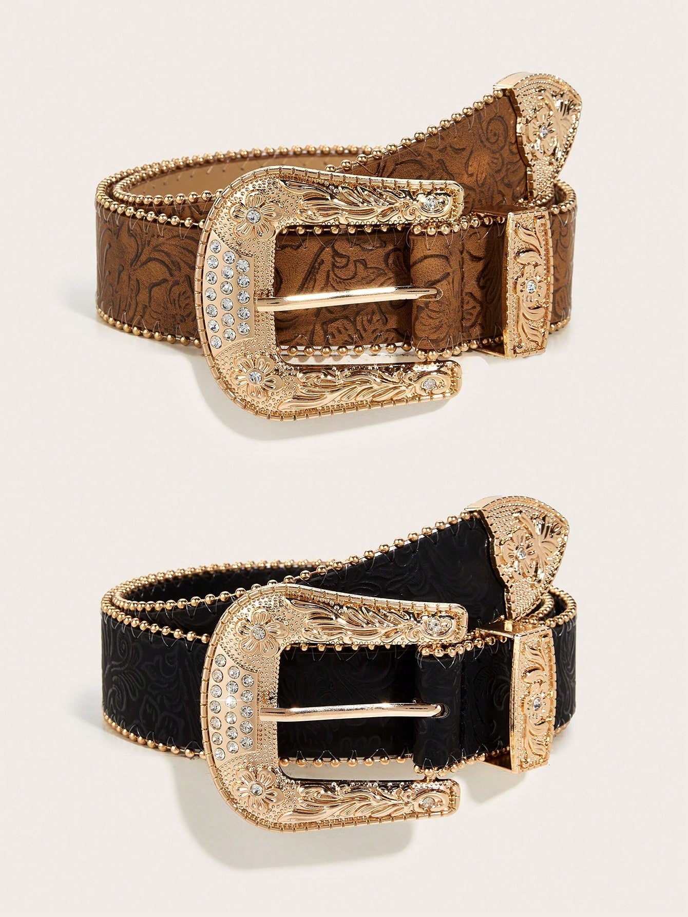 Boho Cowgirl Beaded Belt Set