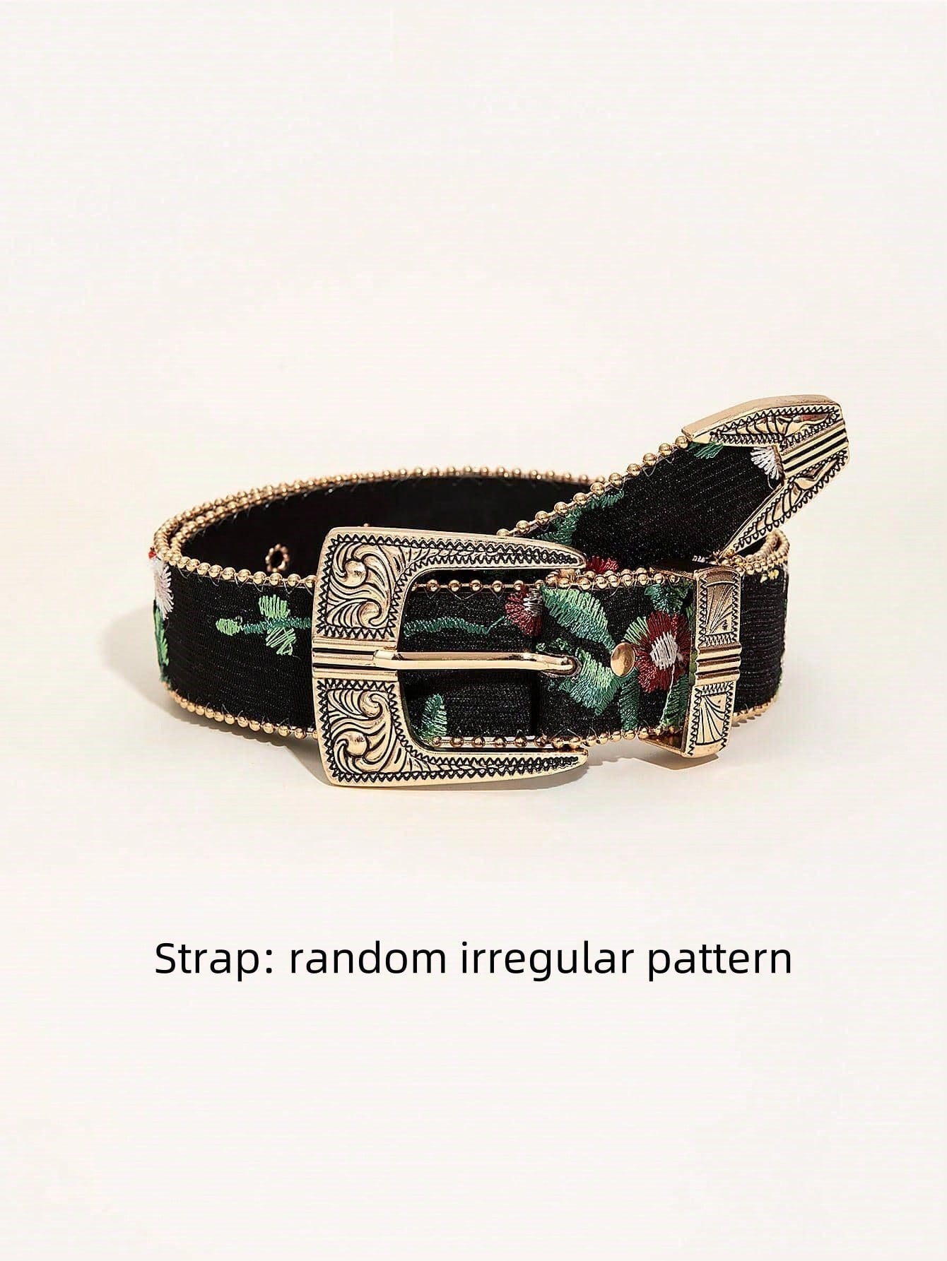 Vintage Western Bull & Dragon Belt