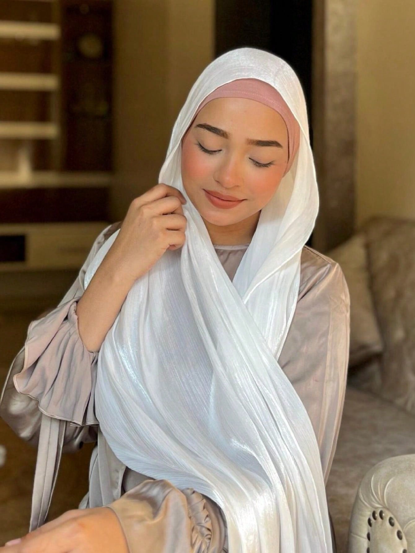 Women’s Silk Island Headscarf