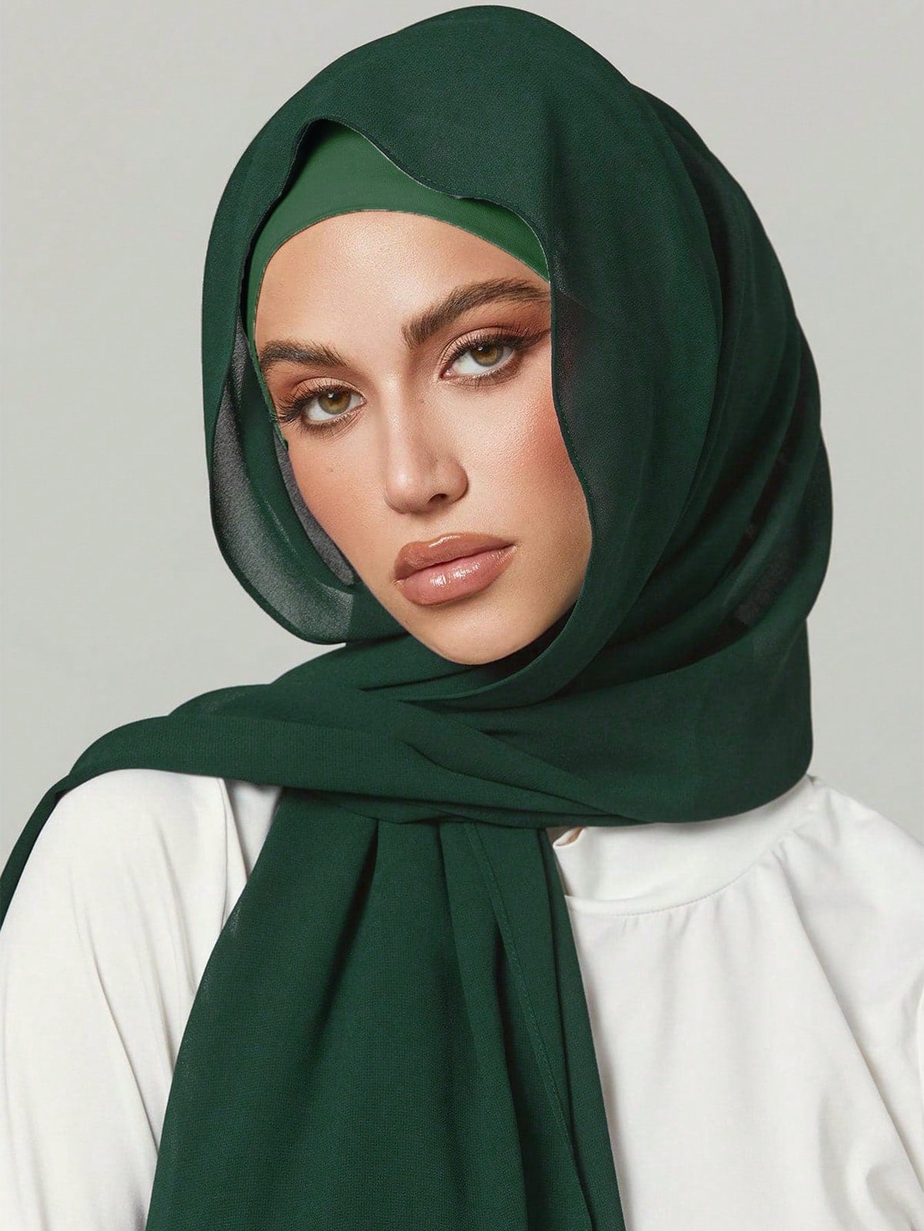 2PCS Women Turban Scarf Set