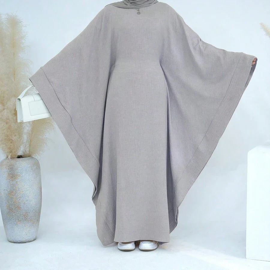 Elegant Batwing Sleeve Abaya