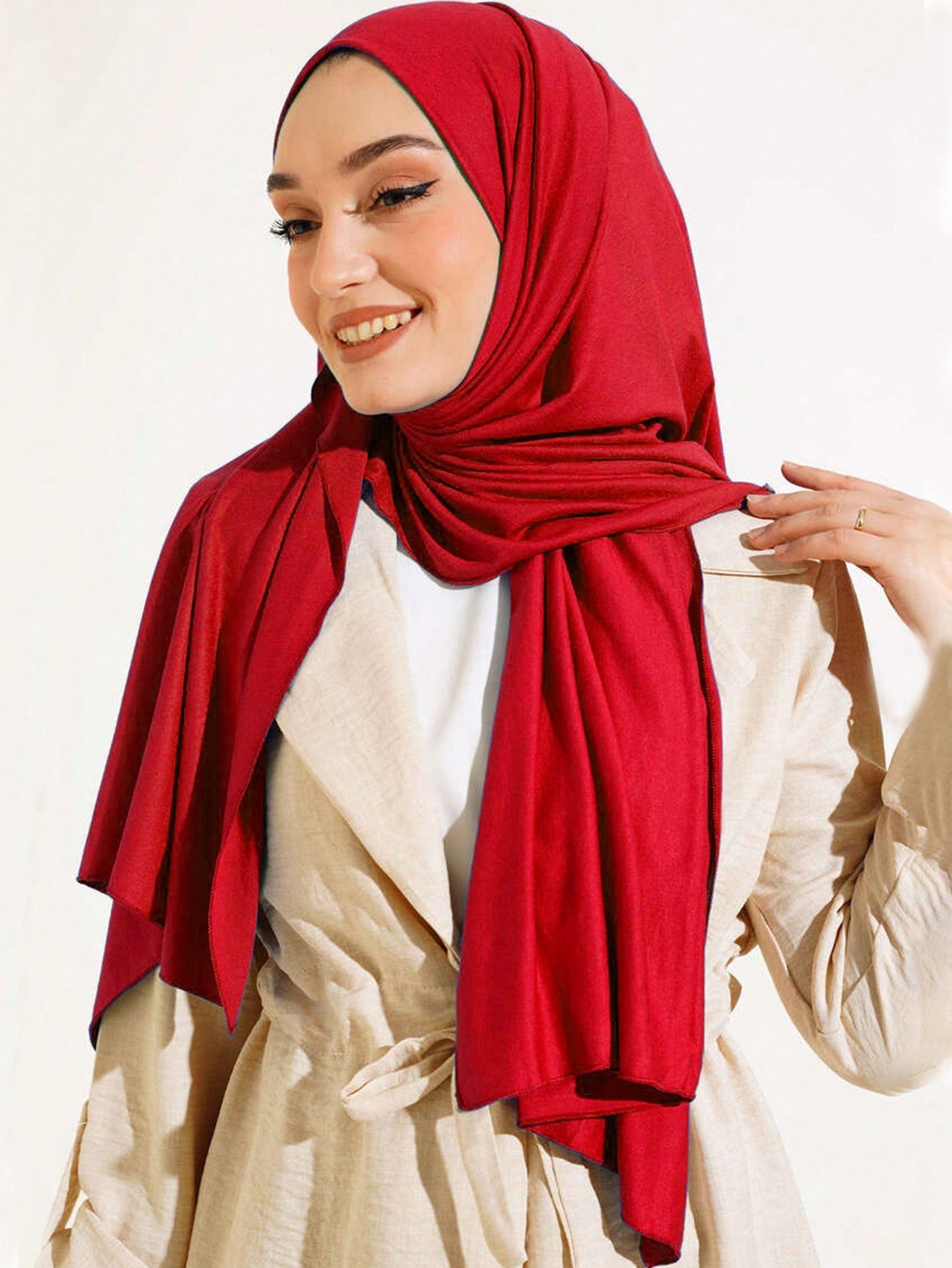 Large Elegant Women Hijab Scarf