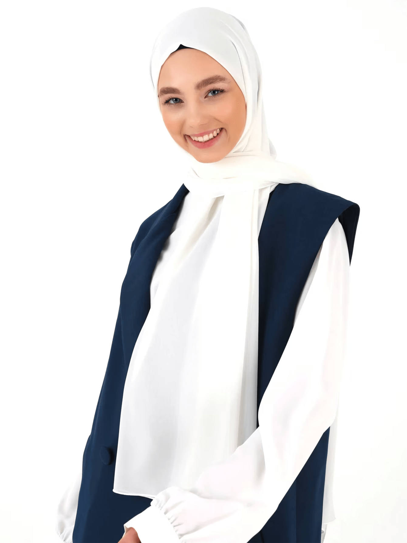 Solid Color Chiffon Hijab Scarf
