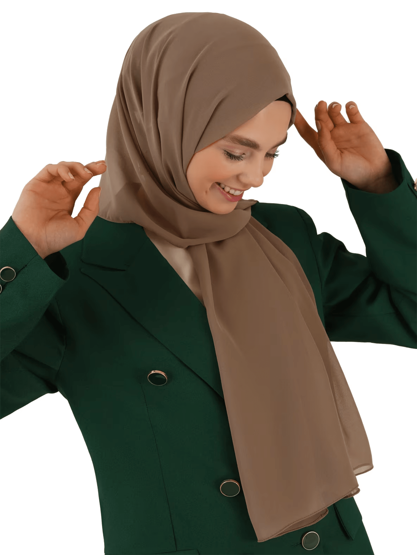Solid Color Chiffon Hijab Scarf