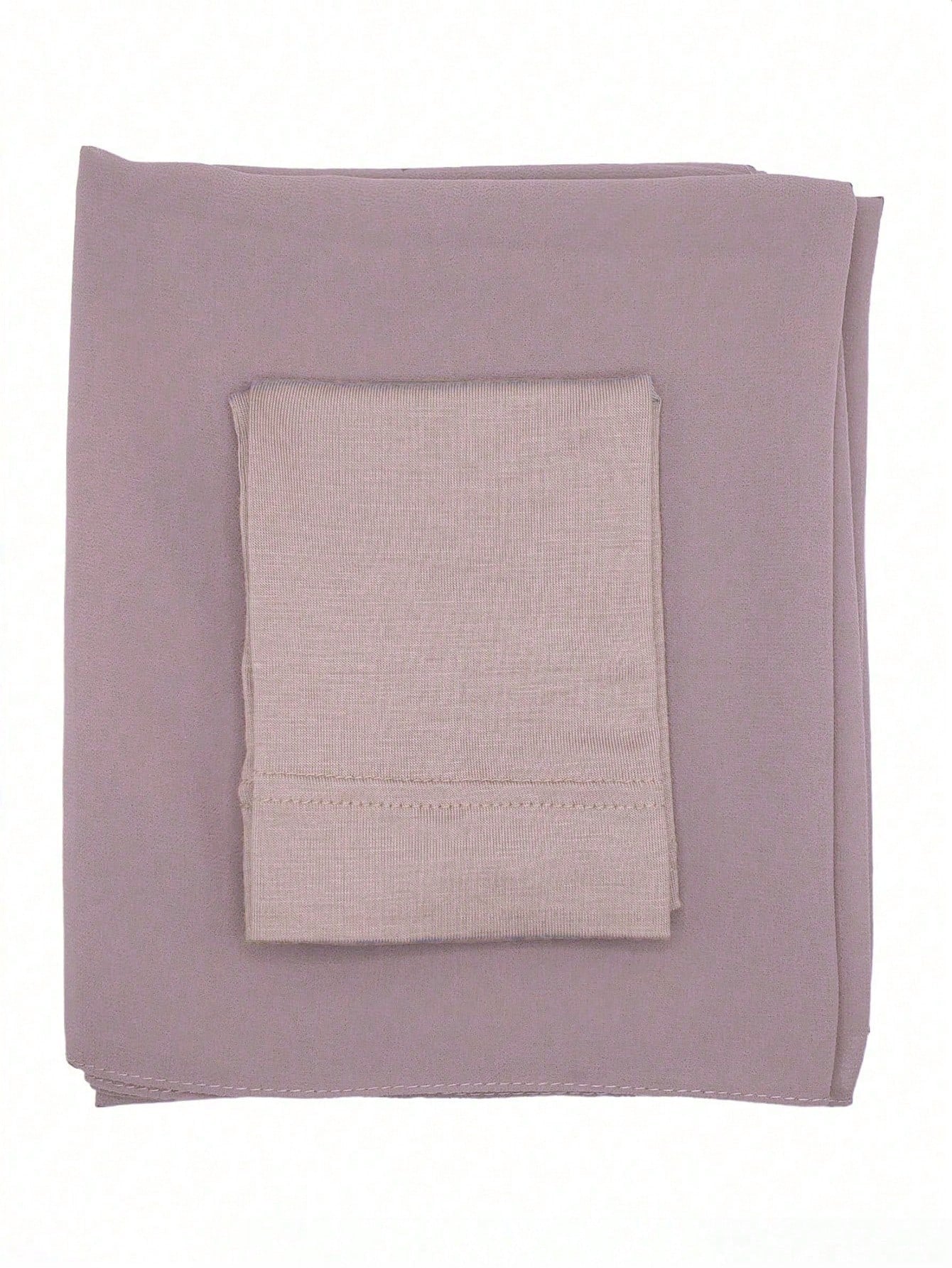 2PCS Beanie Hijab Scarf Set