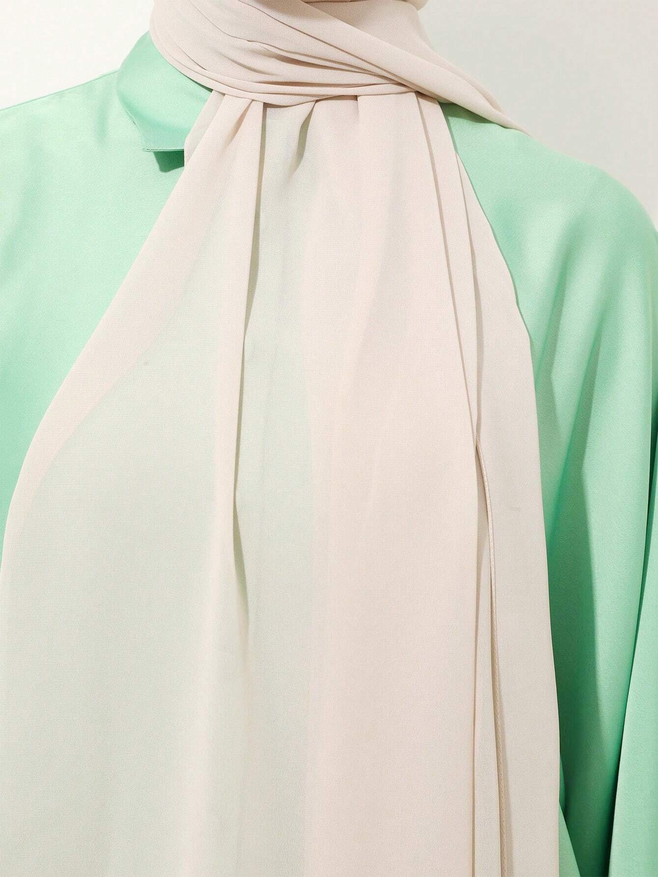 Solid Color Chiffon Scarf