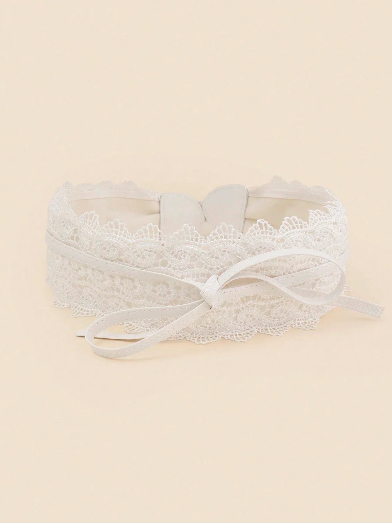 Women’s Lace Tie-Up Waist Belt