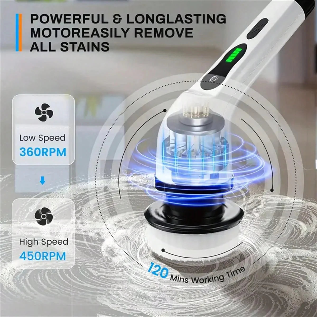 Ultimate Electric Spin Scrubber