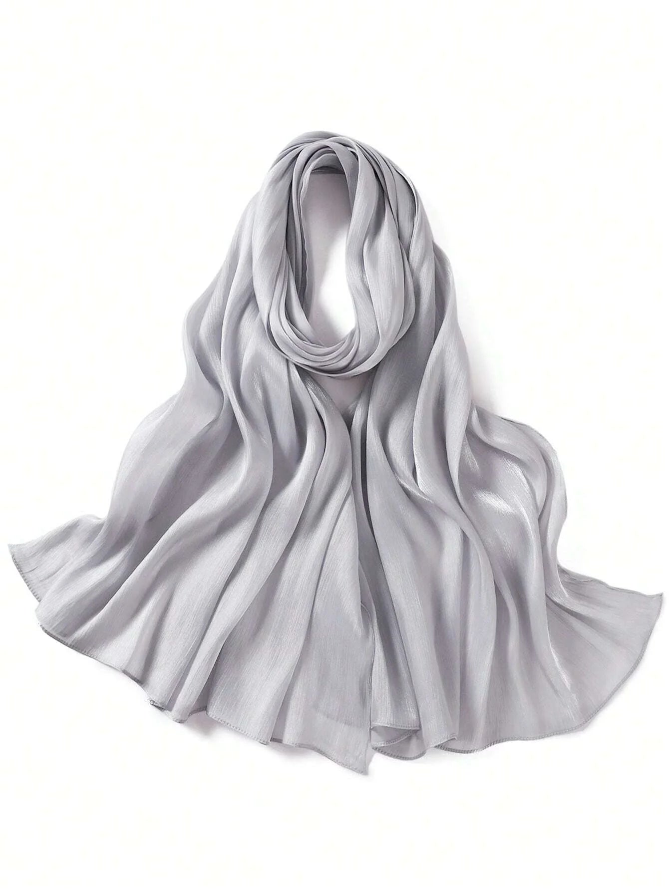 Sparkling Metallic Women Hijab Scarf