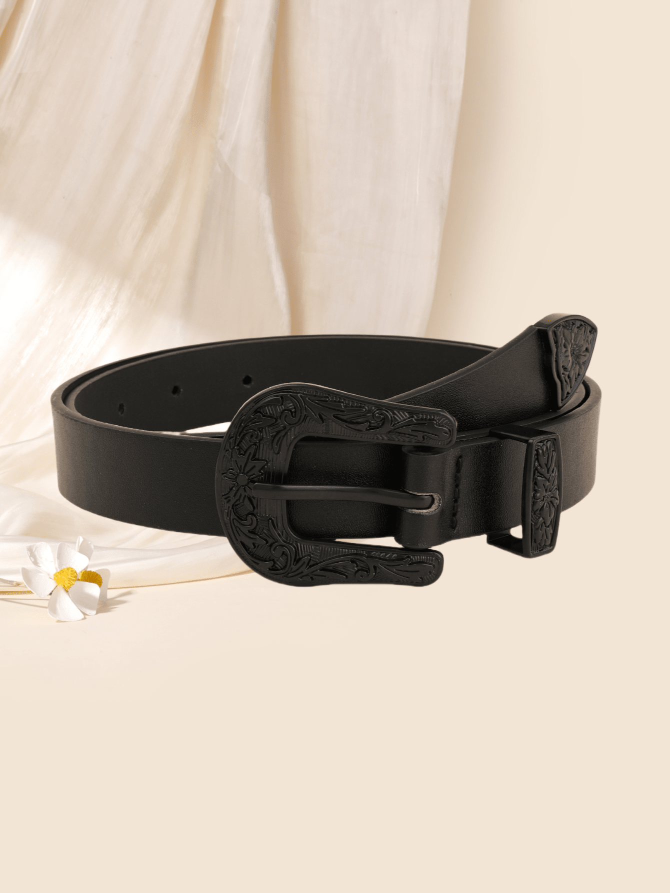 Boho Western Women Buckle Belt
