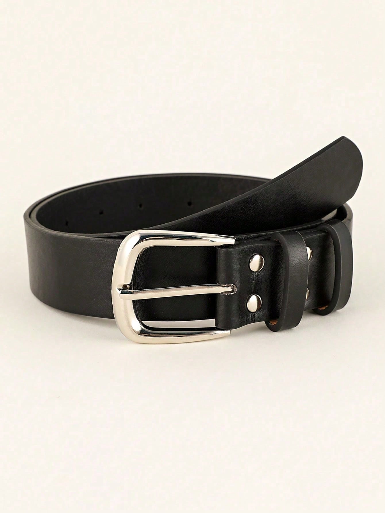 Women's Retro Square Buckle Belt
