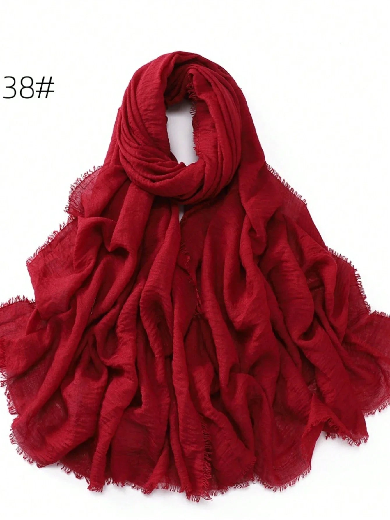 Women’s Crinkle Hijab Scarf