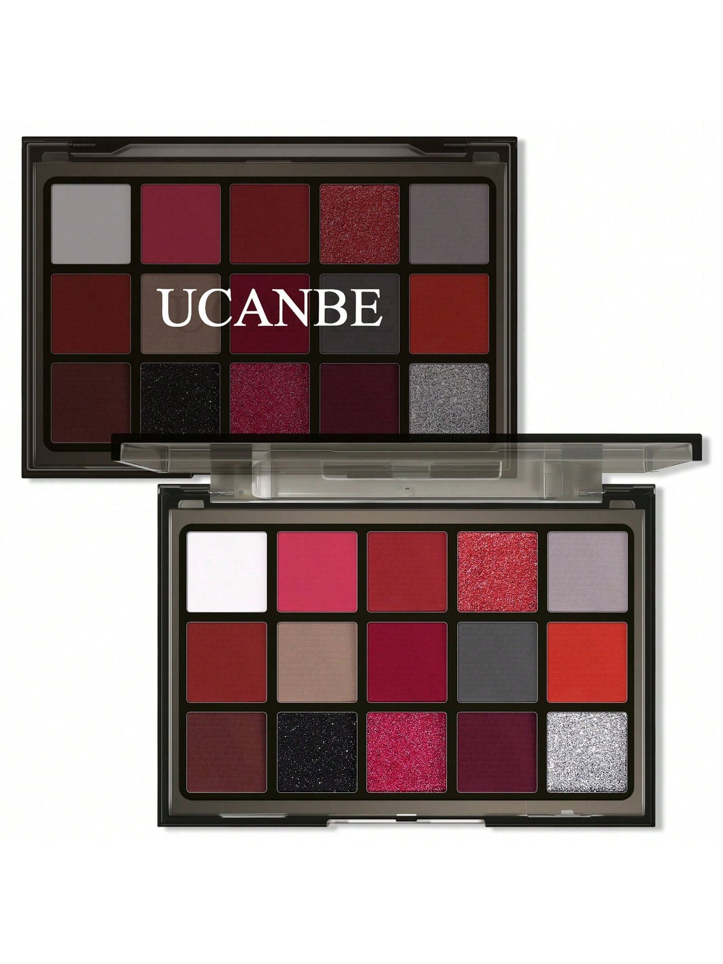 UCANBE 15-Color Shimmer Eyeshadow Palette