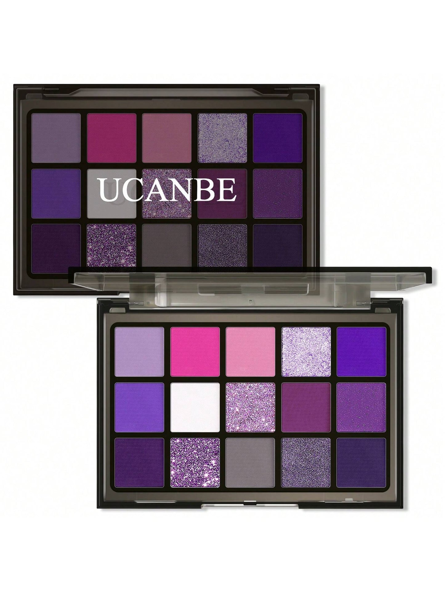 UCANBE 15-Color Shimmer Eyeshadow Palette