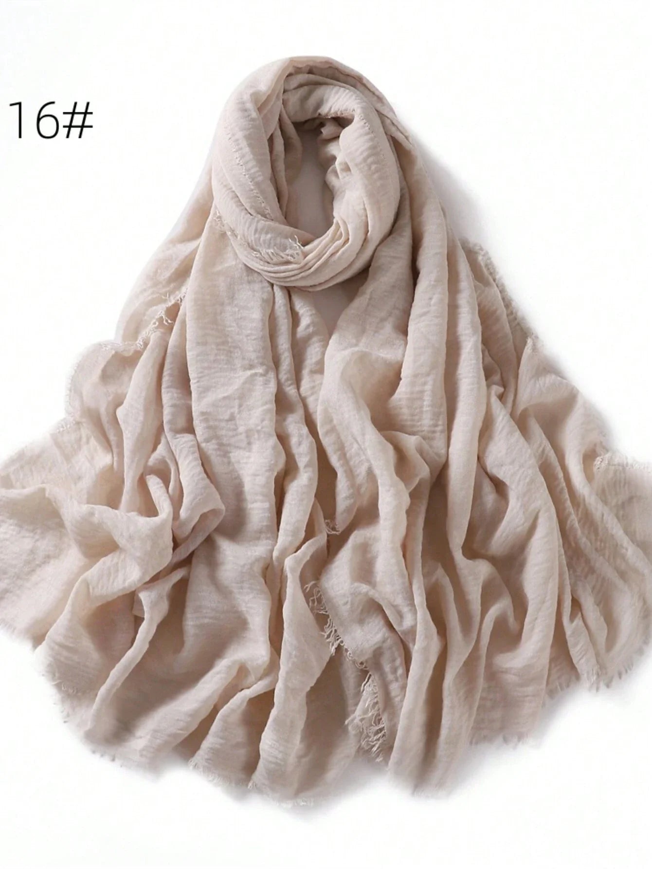 Women’s Crinkle Hijab Scarf