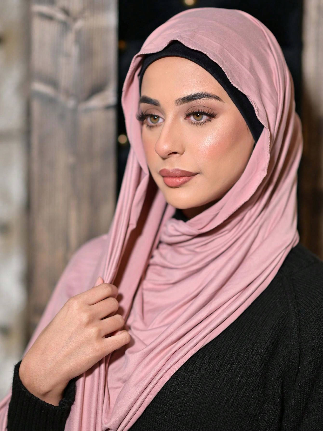 Soft Solid Color Jersey Hijab