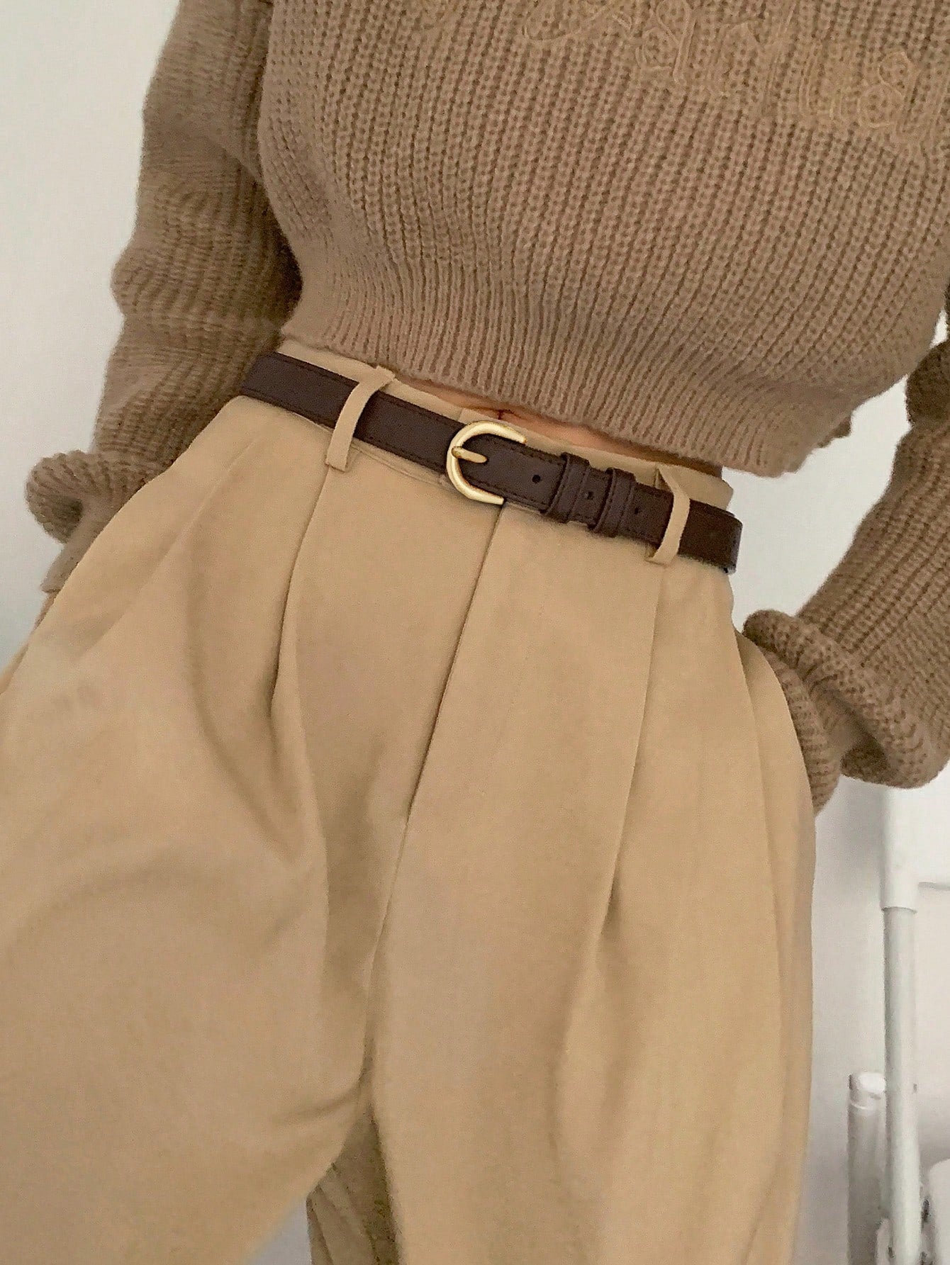 DAZY Letter Buckle Belt